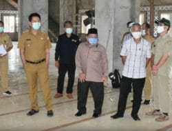 Bupati Pantau Progres Pembangunan Masjid Raya Sirotol Mustaqim