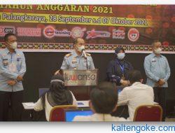 Kakanwil Kemenkumham Kalteng Buka Kegiatan SKD CAT