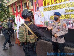 Pengamanan PON XX, Ratusan Personel Satbrimob Polda Kalteng Diberangkatkan ke Papua