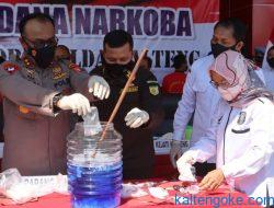 Dari Tiga Wilayah Ini, Polda Kalteng Sita 1,3 Kg Sabu dan 11 Tersangka