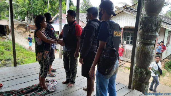 IRT Diduga Gangguan Jiwa Ngamuk dan Lukai Warga Gunakan Sajam