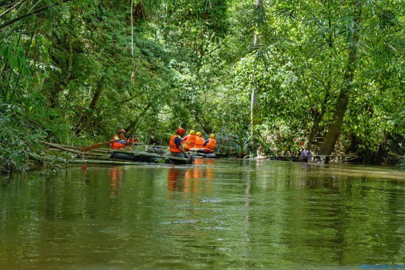 Kembangkan Potensi Wisata, Disbudparpora Bartim Susuri Sungai Sirau