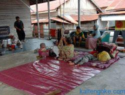 Sejak Pagi Belum Makan, Warga Mendawai Harapkan Makanan Siap Saji