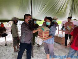 Pemkab Pulang Pisau Salurkan Beras Cadangan dan Sembako