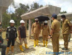 Bupati Gumas Cek Pekerjaan di Tiga OPD