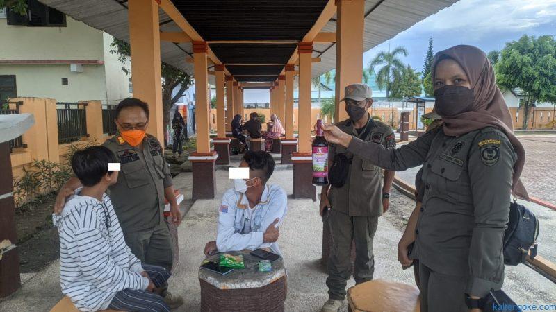 Oknum Pelajar dan Mahasiswa Terciduk Pesta Miras di Taman