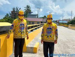 Jembatan Sei Kahat Sudah Rampung Dikerjakan