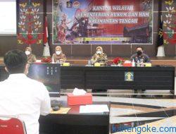 Kanwil Kemenkumham Kalteng Laksanakan SKB Praktik Pranata Komputer