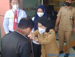 Bupati Sambut Kunker KPT di Kantor PN Pulpis