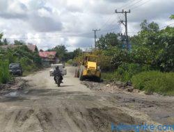 Perbaikan Jalan Kurun-Palangka Raya Terus Digenjot