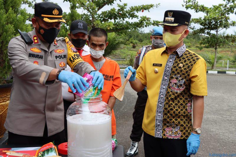 pemusnahan barang bukti