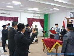 Bupati Gumas Lantik Empat Pejabat Eselon II