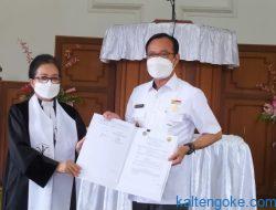 Pemkab Dapat Hibah Lahan dari Majelis Sinode GKE