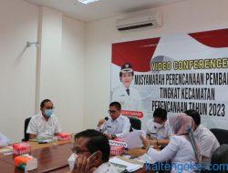 Sekda Pimpin Musrenbang Kecamatan Jabiren Secara Virtual