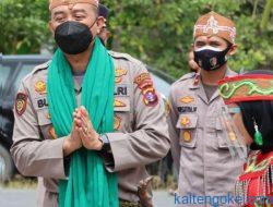 Kapolresta Palangka Raya Silaturahmi bersama Warga Kelurahan Marang