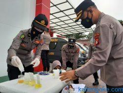 Cegah Narkoba, Jajaran Rumkit Bhayangkara “Dipaksa Kencing”