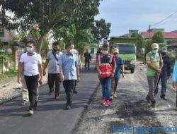 Wali Kota Palangka Raya Tinjau Proyek Infrastruktur
