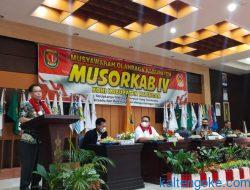 Bupati Buka Musyawarah Olahraga Kabupaten IV KONI Katingan