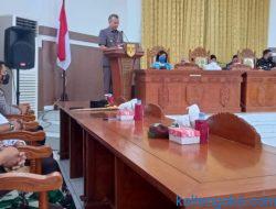 Dua Buah Raperda Diajukan Bupati Gunung Mas