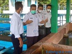 Wakil Bupati Tinjau Proses Produksi Air Bersih PDAM Murung Raya