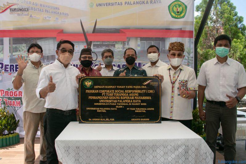Rektor UPR Resmikan