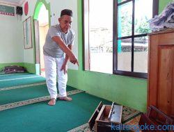 Masjid Ini Dua Kali Dibobol Maling, Uang Wakaf pun Lenyap