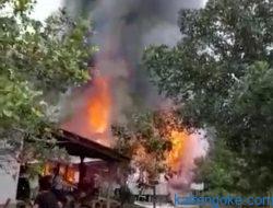 Pemilik Asyik Tidur, Bangun-bangun Rumah Dilahap “Si Jago Merah”