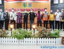 Wali Kota Palangka Raya Terima Kunjungan Pemko Lubuklinggau