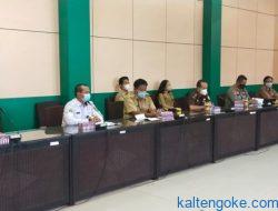 Wabup Katingan Pimpin Rapat Evaluasi Pelaksanaan PPKM
