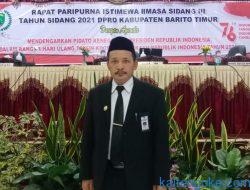 Pemkab Bartim Sampaikan LKPJ Kepala Daerah Tahun Anggaran 2021