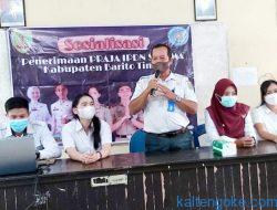 BKPSDM Bartim Lakukan Sosialisasi Masuk IPDN ke Dua Sekolah
