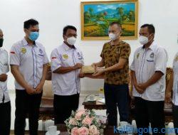 Jaya S Monong Bersinergi dengan Pengurus Kegiatan Bupati Cup