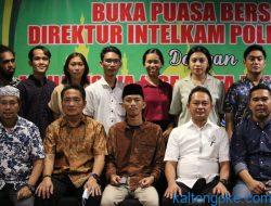 Dirintelkam Polda Kalteng Bukber dengan Mahasiswa, Ini Pesannya
