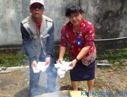 Ribuan Blangko KTP-el Dibakar