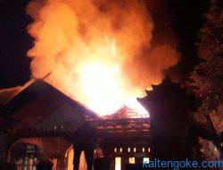 Rumah Mewah di G Obos Ludes Terbakar