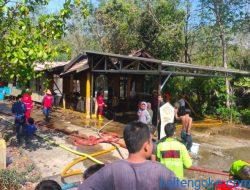Satu Rumah di Basarang Hangus Dilalap Api