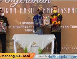 Pemkab Gunung Mas Raih WTP Keenam Kali
