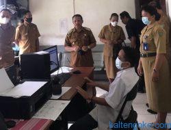 Wakil Bupati Barito Timur Sidak Disdukcapil
