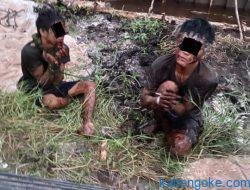 Nyuri Besi di Proyek Drainase, Kakak-Beradik Babak Belur Diamuk Massa