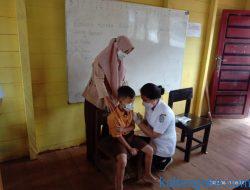 101 Murid SDN Karali 1 Diberikan Imunisasi Lengkap