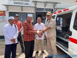 Sekda Serahkan Bantuan Tiga Unit Mobil Ambulans