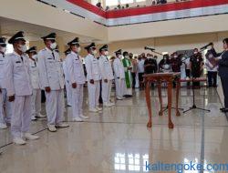 Pudjirustaty Narang Resmi Melantik Kades Terpilih