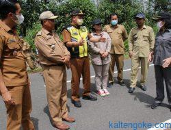 Bupati Pulpis Tinjau Lokasi Usulan Pembangunan Kantor Camat