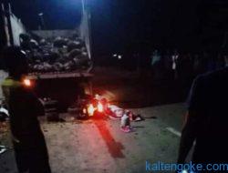 Tabrak Belakang Truk, Pengendara MX King Tewas