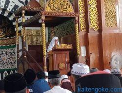 Pelaksanaan Salat Idul Adha di Pulpis Berjalan Khidmat