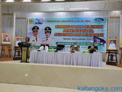 Wabup Gumas Hadiri Pembukaan Bimpel di Palangka Raya