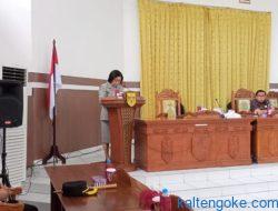 Raperda Pertanggungjawaban Pelaksanaan APBD TA 2021 Disampaikan