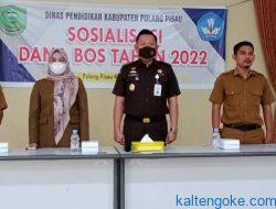 Disdik Gelar Sosialisasi Guna Antisipasi Penyimpangan Dana BOS