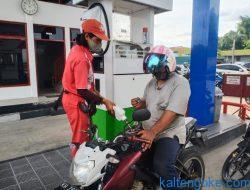 Pelat Merah Dilarang Isi Pertalite