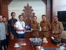 Jajaran Pertamina Sampaikan Program MyPertamina ke Wali Kota Palangka Raya